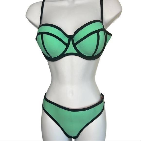 triangl swimwear Swim Triangl Color Block Bikini Poshmark